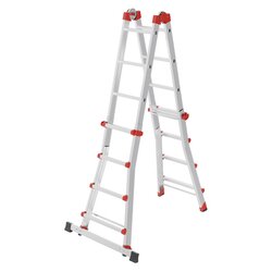 Hailo 7516007 Leiter M80 4x4Sprossen 