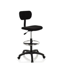 hjh OFFICE 671004 Arbeitshocker TOP WORK 05 sw 
