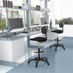 hjh OFFICE Sitzhocker TOP WORK 05