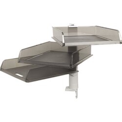 Exacompta 12027D Schwenksäule 3Ablagen B4 tr gr 