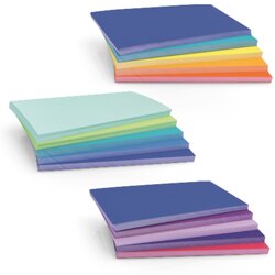 magnetoplan® 117501501 Moderationskarte Set I 200x100mm sort. 3x250St.