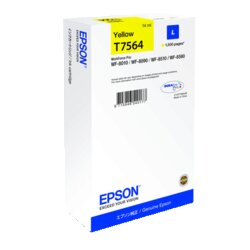 Epson C13T75644N Tintenpatrone T7564 1.500S gelb