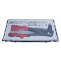 BRÜDER MANNESMANN M1096 Nietkoffer Zange+Nieten 