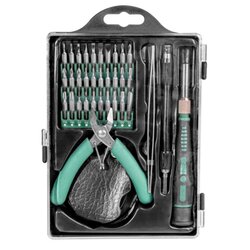 BRÜDER MANNESMANN M11838 Werkzeugsatz  Feinmechaniker 36tlg.