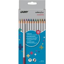 Lamy 1235192 Buntstift colorplus metallic sort. 12St.