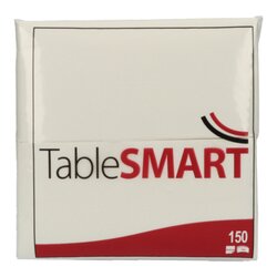 TableSMART 486012 Serviette 33x33cm 3lg 1/8Falz ws 150St
