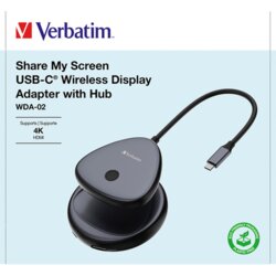 Verbatim USB-Hub Share my Screen WDA-02 4K