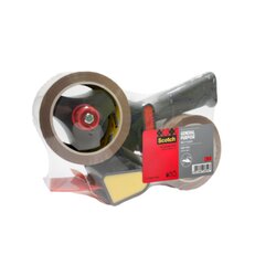 Scotch® 309R2D Packband  50mmx60m br +Handabroller