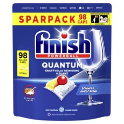 FINISH 3283457 Spülmaschinentabs Quantum All in 1 Citrus 98St.