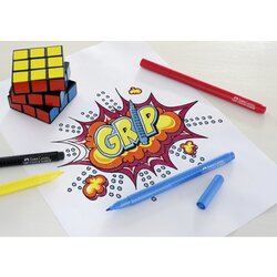 Faber-Castell Fasermaler GRIP COLOUR 10 St./Pack.