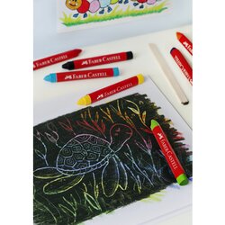 Faber-Castell Wachsmalstift Jumbo 12 St./Pack.