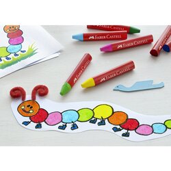 Faber-Castell Wachsmalstift Jumbo 12 St./Pack.