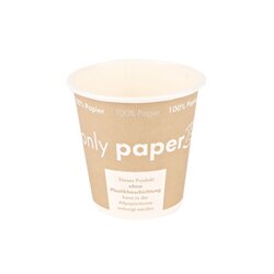NATURE Star 403063 Kaffeebecher Only Paper 150ml 50 St./Pack.