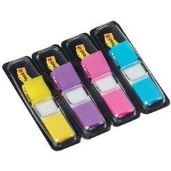 Post-it® 683-4AB Haftstreifen Index Mini sort 4x35Bl