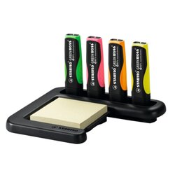 STABILO® 6070/04 Schreibtischset GREEN BOSS +4xTextmarker GREEN BOSS
