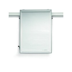 magnetoplan® 1246010 Flipchart Wandschiene weiß +Zubehör