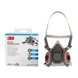 3M 6200-1 Maskenkörper Medium 
