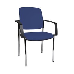 TOPSTAR KH190AD26 Besucherstuhl MEDICAL10 mAL Stahl co Bezug bl