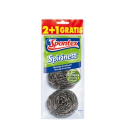 Spontex 19331002 Topfreiniger Spirinett Edelstahl 3St.