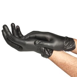 Spontex Einweghandschuhe Black Protect