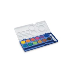 Lamy 1222610 Deckfarbkasten aquaplus 12Farben blau