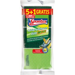 Spontex 19311067 Reinigungsschwamm Duo Anti-Fett 6St.