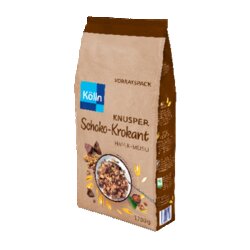 Kölln 10357000 Müsli Knusper Schoko Krokant 1.700g 4St