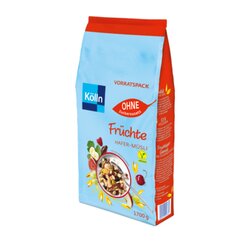 Kölln 10133000 Müsli Früchte Hafer 1.700g 4St 