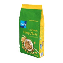 Kölln 10317000 Müsli Knusper-Honig-Nuss 1.700g 4St