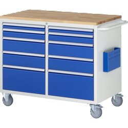 RAU 5LL522AB11 Montagewagen 1145x650x975 10xSchub-TA Top 25mm lgr/ebl