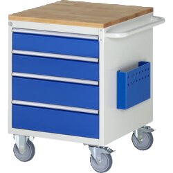 RAU 5L36AB11 Montagewagen 580x650x795 4xSchub-TA Top 25mm lgr/ebl