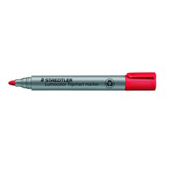 STAEDTLER® 356-2 Flipchartmarker Lumocolor 2mm Rundspitze rot