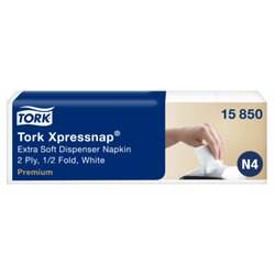 Tork 15850 Serviette Xpressnap Extra Soft 2lagig ws 8x1.000 St./Pack.