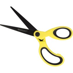 Westcott Bastelschere NEON Colour asymmetrisch, gerade, Langauge 172 mm