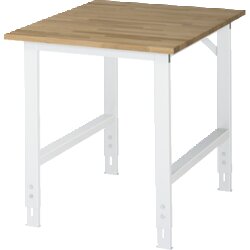 RAU 6625B100712 Arb.Tisch 750x1000x760-1080 B-Platte 25mm lgr
