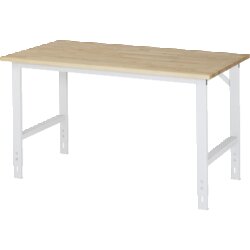 RAU 6625B801512 Arb.Tisch 1500x800x760-1080 B-Platte 25mm lgr