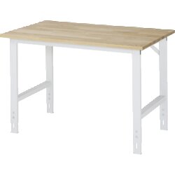 RAU 6625B801212 Arb.Tisch 1250x800x760-1080 B-Platte 25mm lgr