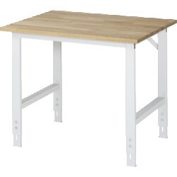 RAU 6625B801012 Arb.Tisch 1000x800x760-1080 B-Platte 25mm lgr