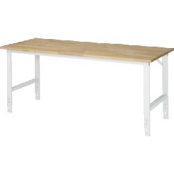 RAU 6625B802012 Arb.Tisch 2000x800x760-1080 B-Platte 25mm lgr