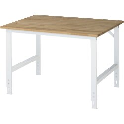 RAU 6625B101212 Arb.Tisch 1250x1000x760-1080 B-Platte 25mm lgr