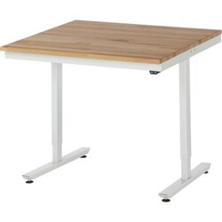 RAU 8AT100100B Arb.Tisch 1000x1000x720-1120 el B-Platte 25mm lgr