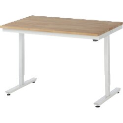 RAU 8AT125080B Arb.Tisch 1250x800x720-1120 el B-Platte 25mm lgr