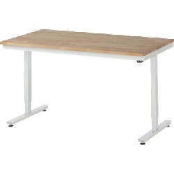 RAU 8AT150080B Arb.Tisch 1500x800x720-1120 el B-Platte 25mm lgr