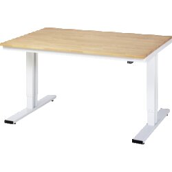 RAU 8WT150100B Werktisch 1500x1000x720-1120 el B-Platte 25mm lgr