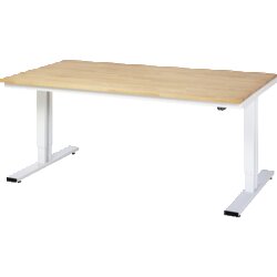 RAU 8WT200100B Werktisch 2000x1000x720-1120 el B-Platte 25mm lgr