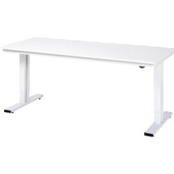 RAU 8WT200080M Werktisch 2000x800x720-1120 el M-Platte 22mm lgr