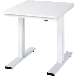 RAU 8WT075100M Werktisch 750x1000x720-1120 el M-Platte 22mm lgr