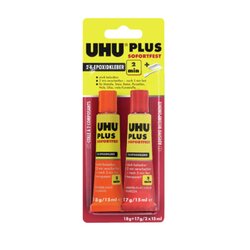 UHU® 45705 Komponentenkleber sofortfest Binder 18g Härter 17g