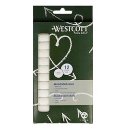 Westcott E-744982 00 Tafelkreide ws 12St. 