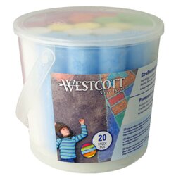 Westcott E-744981 00 Straßenkreide sort. 20St. 